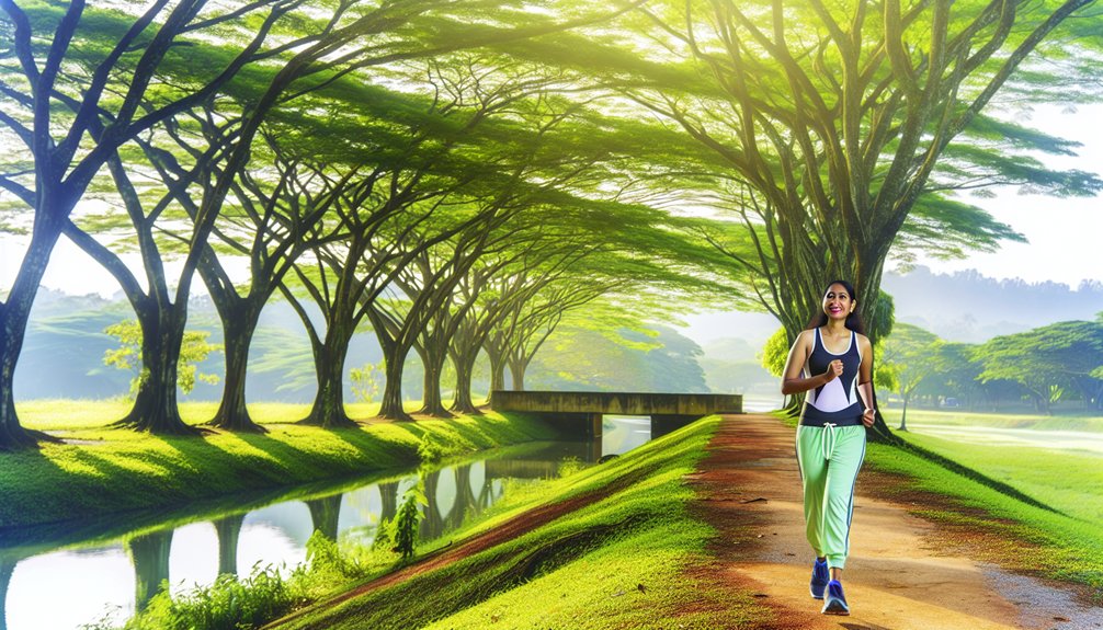 daily walking promotes health