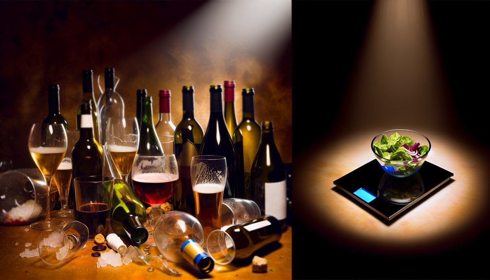 alcohol hinders weight loss