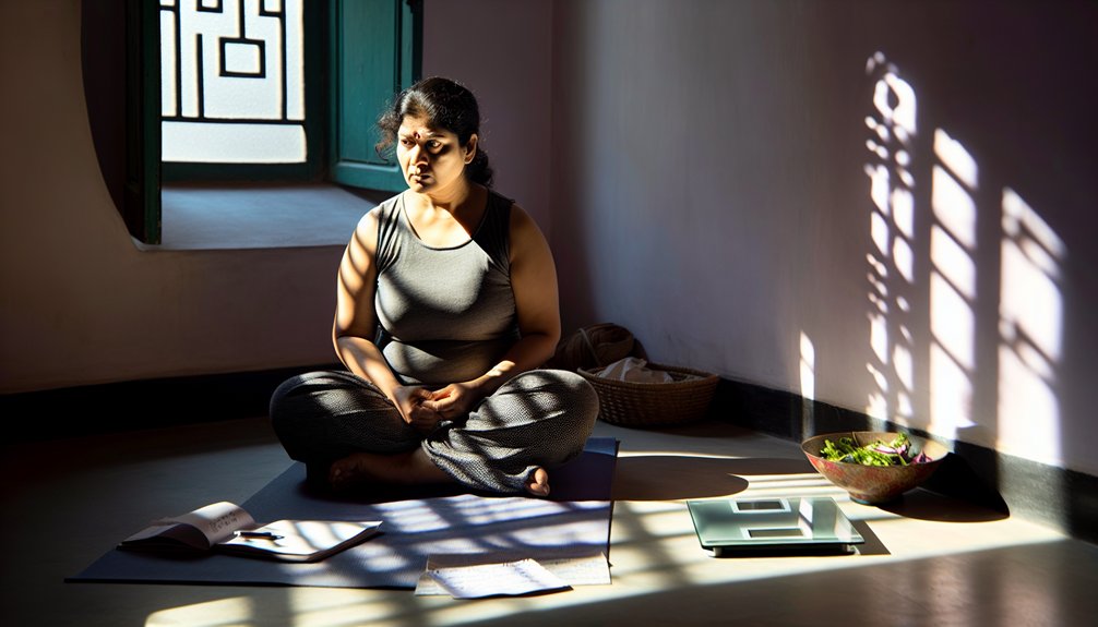 emotional stress affects weight loss