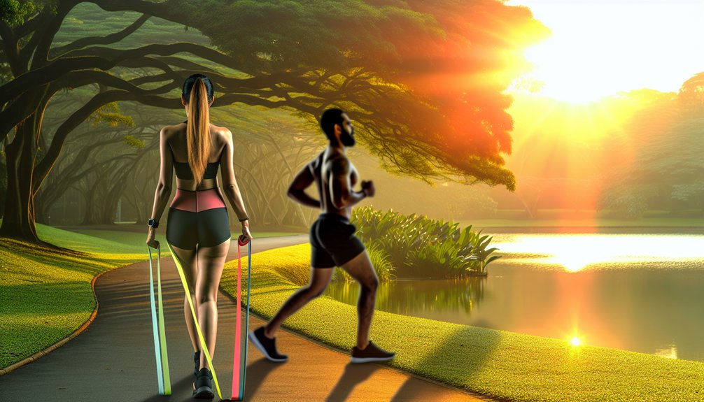 walking and strength integration